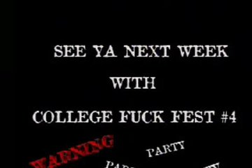 A big-boobed girl jumps on top of a guy