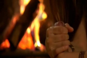 Alternates between jerking off and sucking his cock