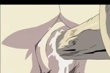 Handsome guy fucks hentai girl with a huge dick