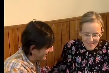 Mature couple engaged in anal