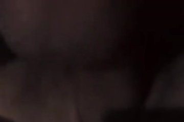 The dude caressed his lustful girlfriend