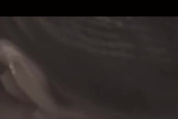 Sexy girlfriend in his bed