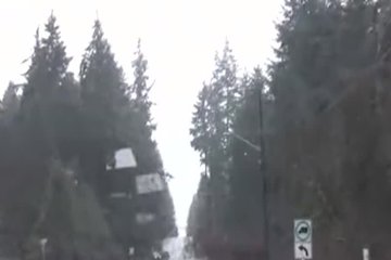 Redhead caresses herself in the car