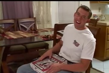 Pizza with a long surprise