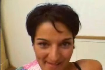 The girl finally tried a threesome