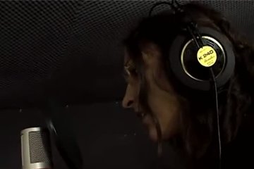 I came to record a song
