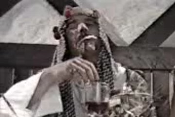 Jerking off to an Arab sheikh at lunch