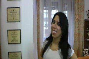 The guy fucked a thin girl with a tattoo