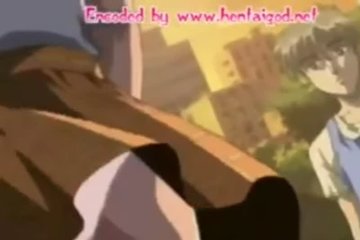 A young woman from hentai sucked a healthy partner's penis