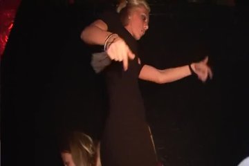 Girls dance, even if there are almost no guys around