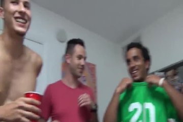 A grand party in the dorm