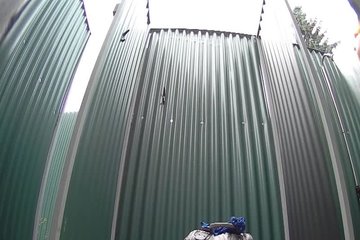 Peeping in the public shower