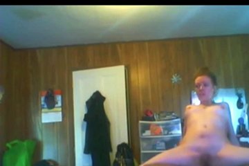 A couple indulges in great sex in front of a webcam