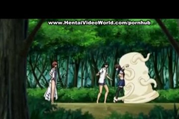 Hentai guy wildly fucks a bound girl