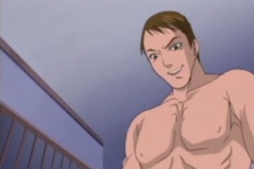 Hentai couple passionately fucks in the vagina after blowjob