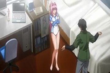 Handsome guy fucks hentai girlfriend with big buffers