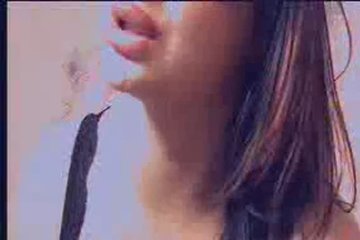 Brunette naughty with a dick