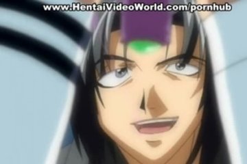 A libertine wildly fucks a hentai girl in a cancer pose