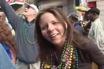 Naked nipples frolic on the parade