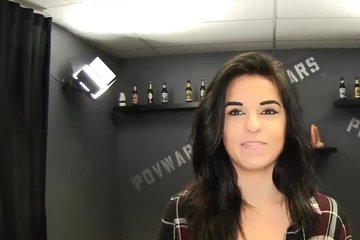 Fucking an appetizing asshole of a harmful girl from behind