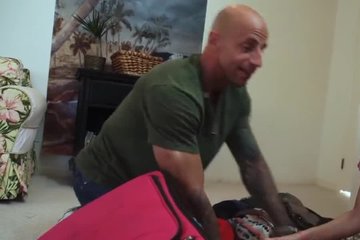 A bald handsome man met and had sex with a wonderful baby