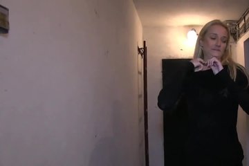 Russian girl picked up and fucked hard