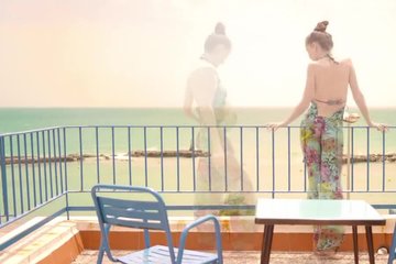 Blonde girl enjoying lesbian massage