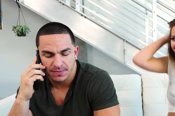 Punished a sexy thief with sex