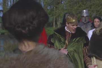 The depraved king and his two sluts