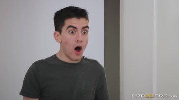 The guy got the wrong door and ran into wild sex