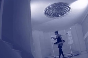 Fucks the ass of a sexy ballerina with a thick dick