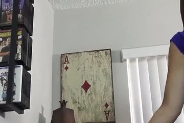 Fucks a beautiful woman with a thick penis on a black sofa