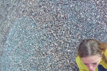 Seduced a blonde girl for a nice sex on the street