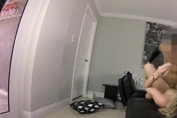 Blonde milf fucked hard by neighbor
