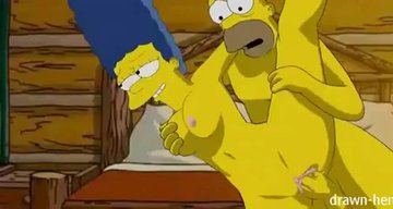 Simpsons adult sex in cabin