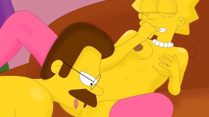 Lisa Simpson and Ned Flanders hot sex ~ 24xxx.Porn