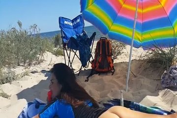 Perfect sex on a beach porn video