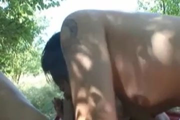 Stationside sex with a hot brunette