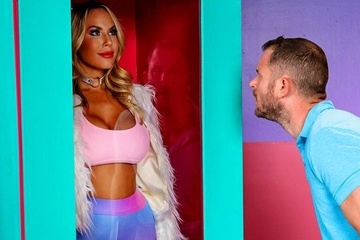 A luxurious sex doll from Alik came to life and fucked with a type like a real woman