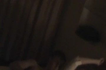 Night shooting of a couple