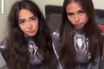 Sophie Rain spiderman cosplay