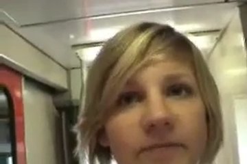 Blowjob on the train
