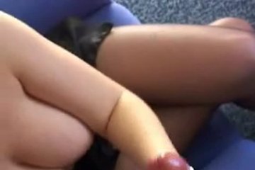 Almost pulverized his cock